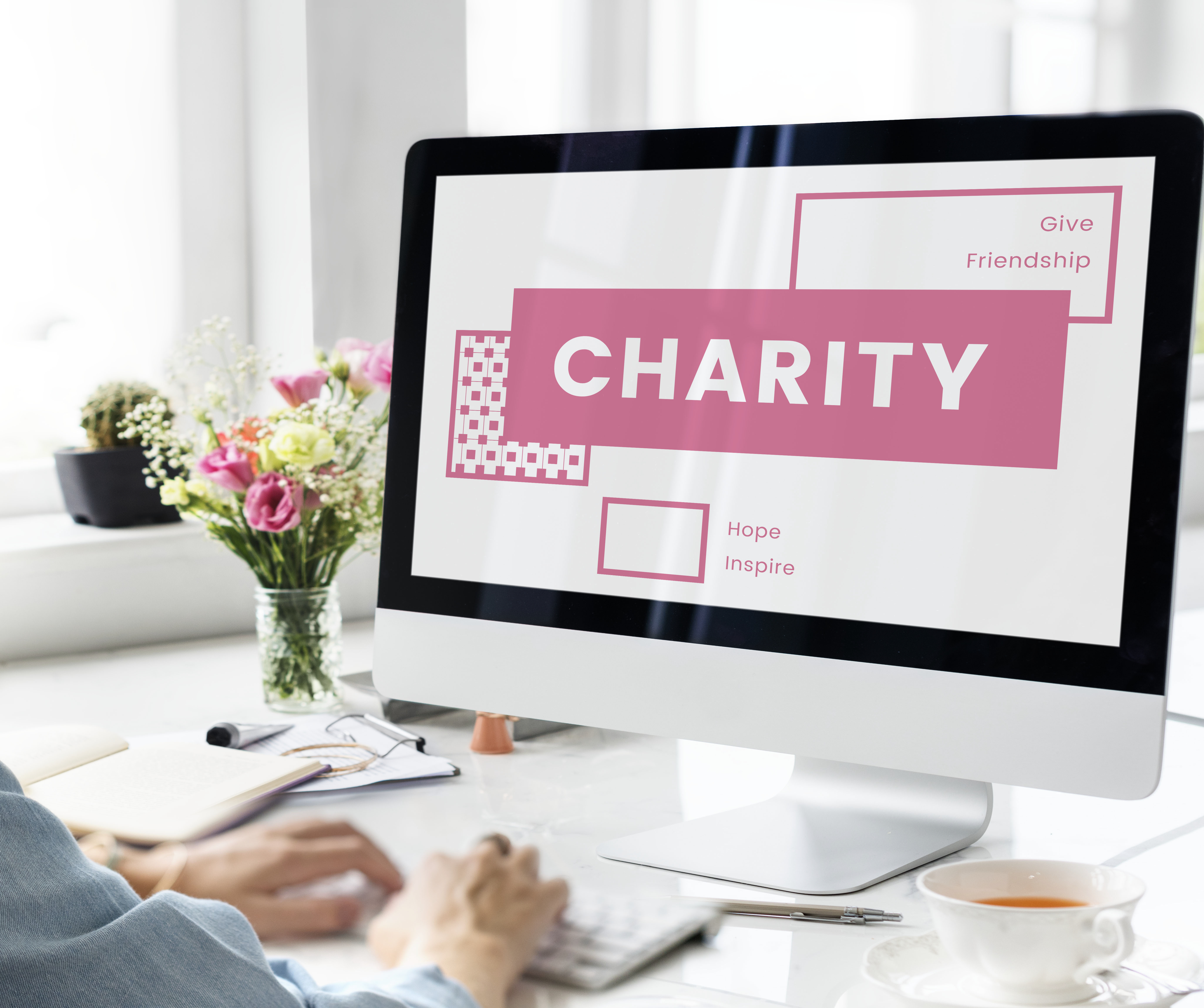 Nonprofit charity fundraising and donor outreach